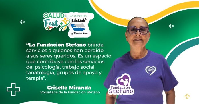 Griselle Miranda, voluntaria de la Fundación Stefano, compartió con BeHealth sobre la labor que realizan acompañando familias.