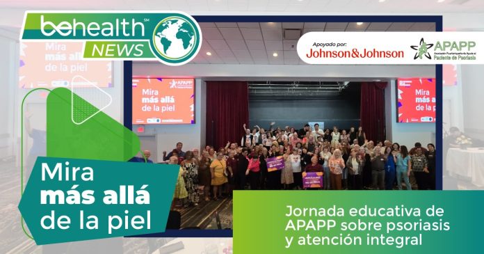 Participantes de la jornada educativa de APAPP, Mira más allá de la piel, sobre psoriasis y atención integral.