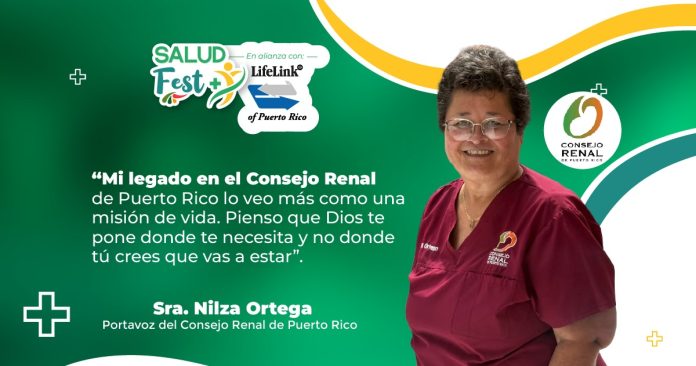 Desde el Consejo Renal de Puerto Rico, la Sra. Nilsa Ortega compartió cómo identificar los factores de riesgo y actuar a tiempo en los riñones