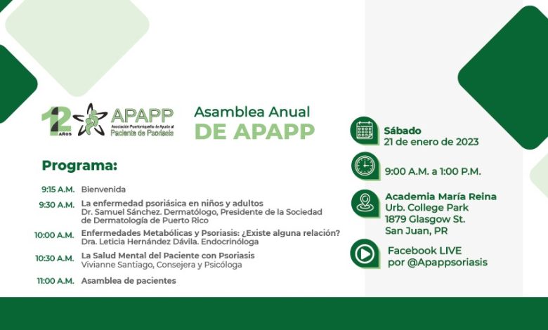 Asamblea Anual de APAPP