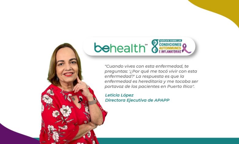 Leticia López Rodríguez, paciente con enfermedad psoriásica y directora ejecutiva de APAPP