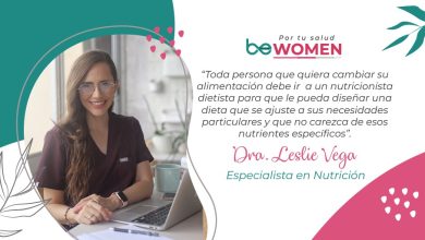 La doctora Vega decidió enfocarse en la nutrición después de su propio diagnóstico de endometriosis.