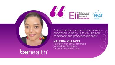 Valeria Villarin cuenta su historia como paciente con colitis ulcerosa