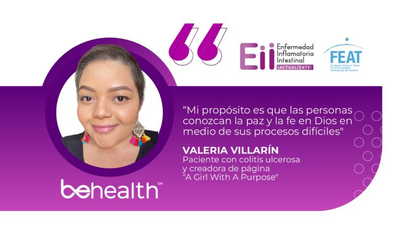 Valeria Villarin cuenta su historia como paciente con colitis ulcerosa