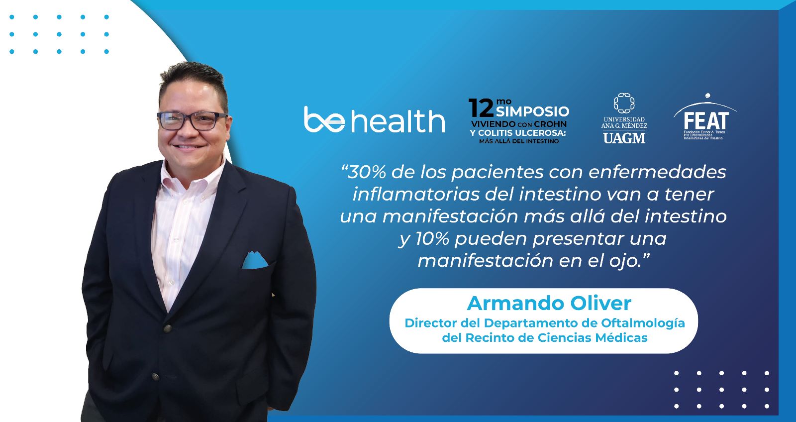 Afectaciones oculares en pacientes de Crohn y Colitis Ulcerosa