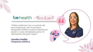 Yamilka Padilla se corona como la primera terapeuta atletica boricua en participar en una olimpiadas
